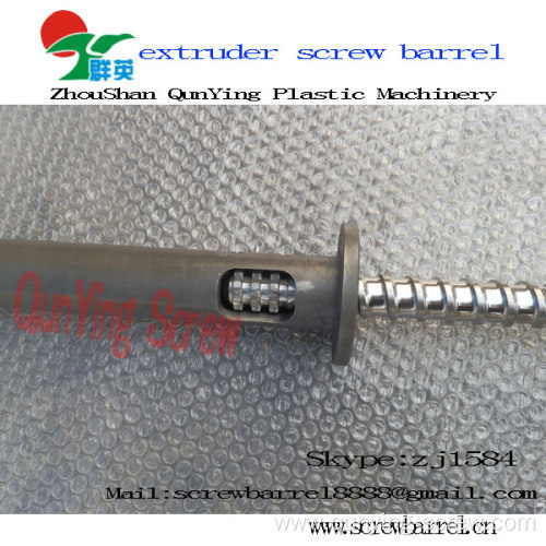 Nitrided Screw Barrel For Injection Molding Machine 